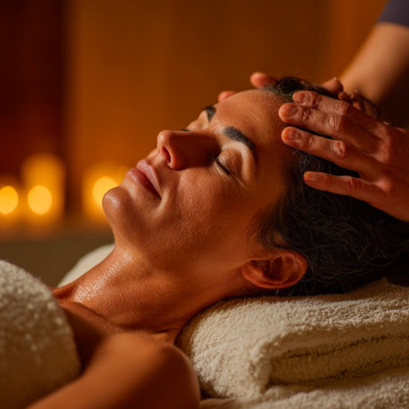 Massage du Cuir Chevelu au Karité